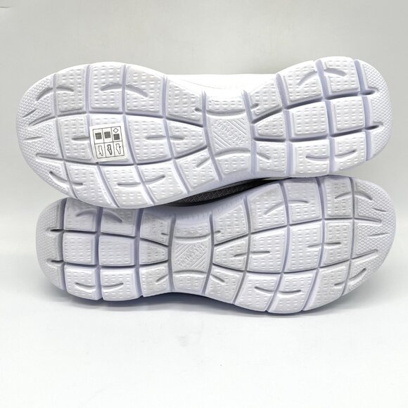 Skechers Womens Size 9 9M Summits White Silver Slip On Comfort Sneakers Shoes - Picture 10 of 14